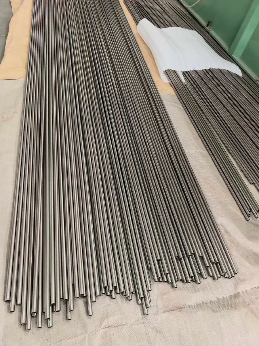 钛无缝管产品实拍